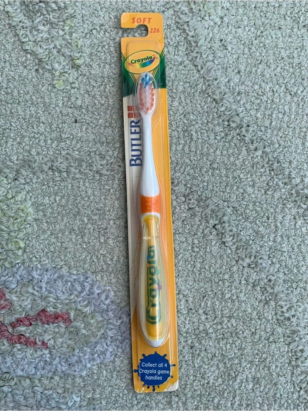 Lot of 2 Hello Kitty and Crayola kids toothbrushes